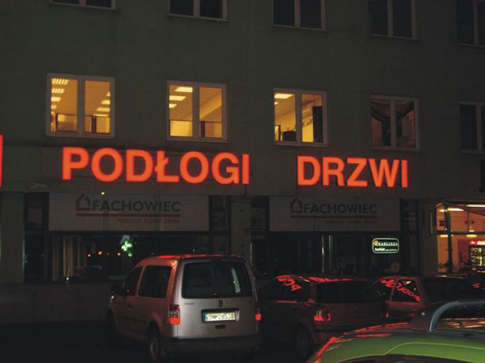 Litery podświetlane Wrocław